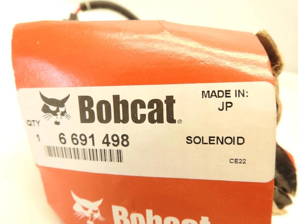 New Oem Bobcat FUEL SHUTOFF SOLENOID, 6686715