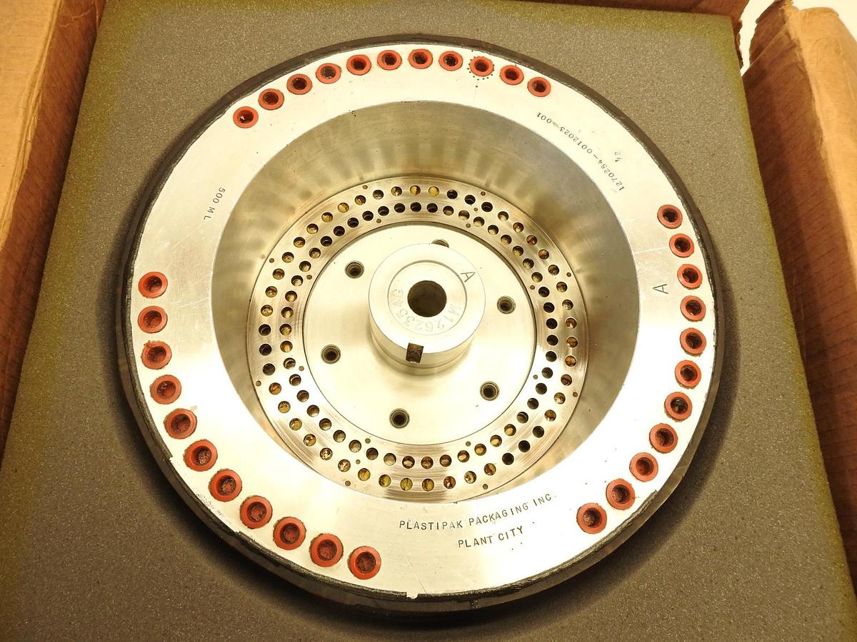 Plastipak Packaging Systems Label Applicator Machine Vacuum Drum 1270254-0012023