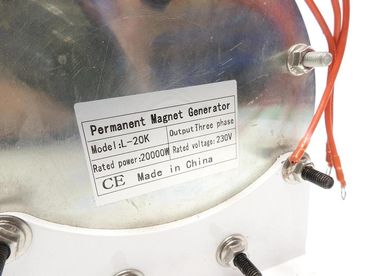 20000W 230V Alternator Permanent Magnet Generator for Off Grid / On Grid  L-20K