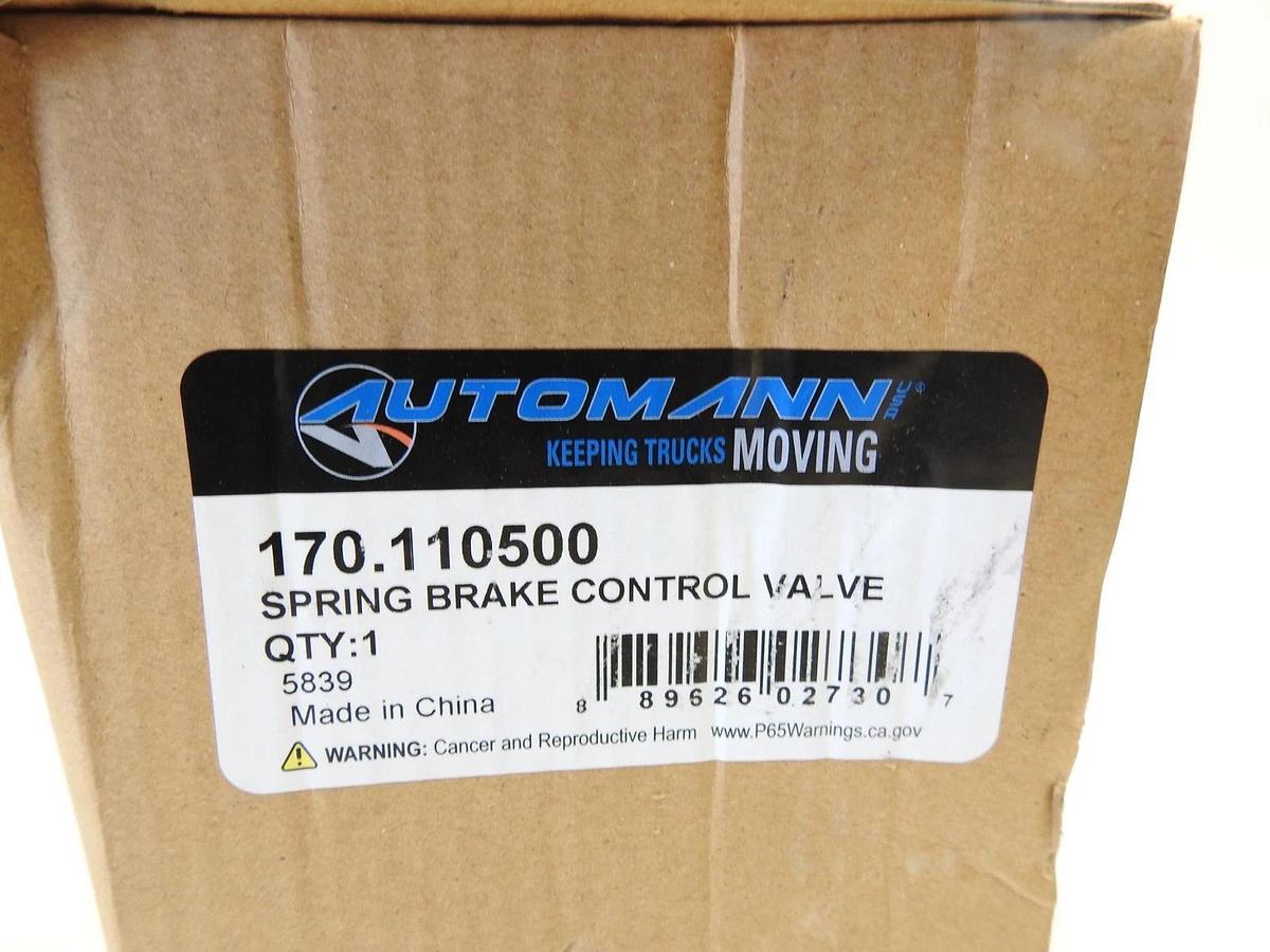 Automann USA Spring brake control valve 170.110500 New