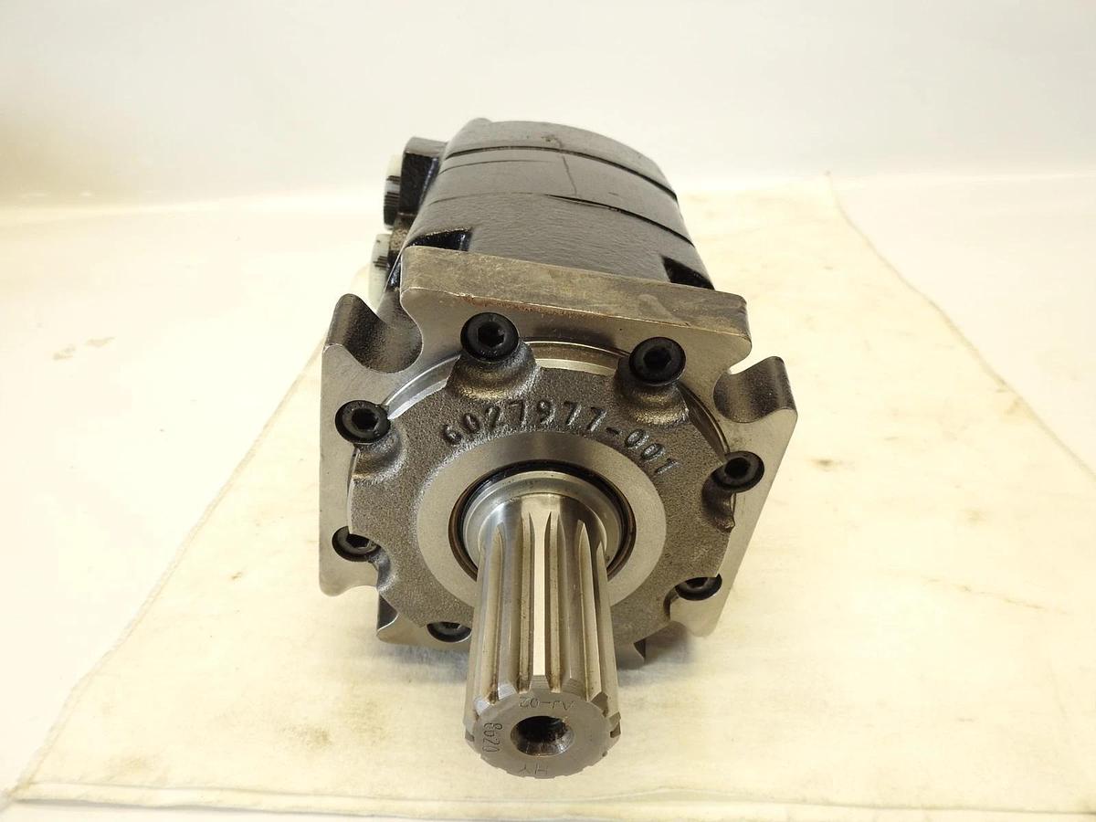 New Oem Eaton P350200 Harley Hydraulic Motor Power Box Rake M6 Skid Steer Paladi