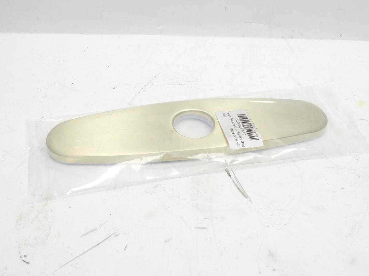 10 Inch Kitchen Bathroom Faucet Cover Deck Plate Mount Sink Hole Deck Escutcheon