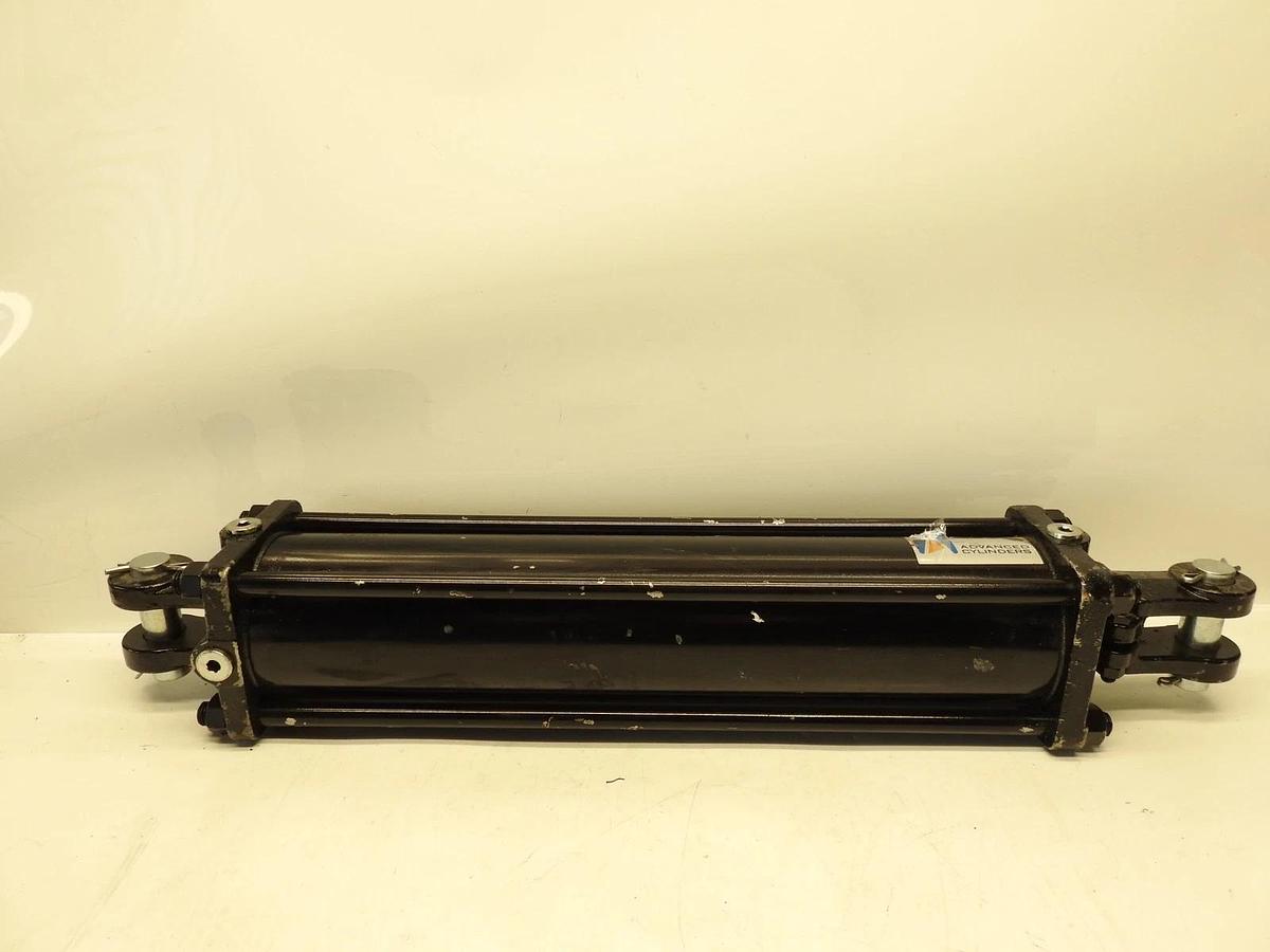 New Advanced Hydraulics 4018TR-ORB/NPT Hydraulic Cylinder 4" Bore 18" Stroke