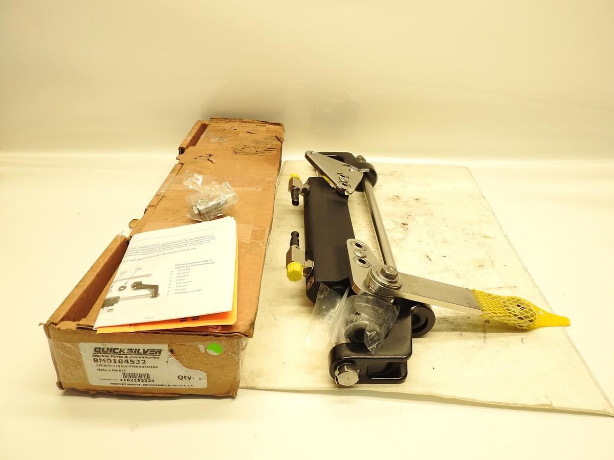 New Oem Mercury Outboard 8M0184532 Hydraulic Cylinder Counter Rotation P/S Port