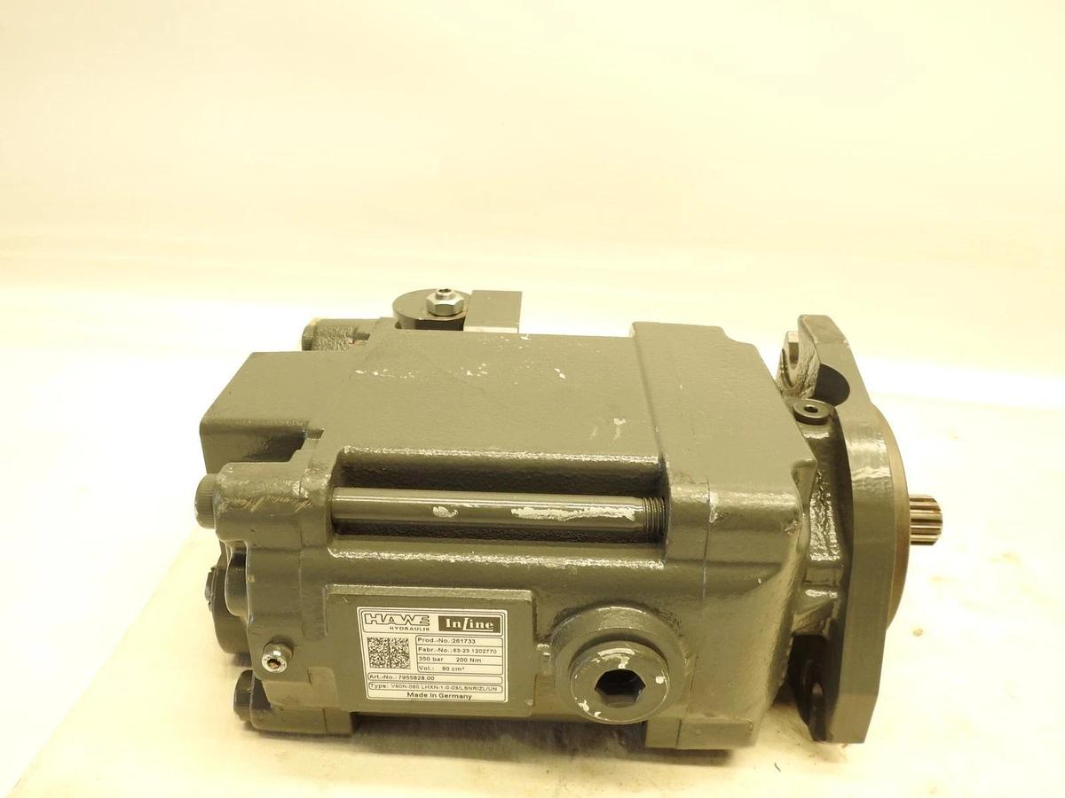 New Genuine Hawe Hydraulik 261733 Axial Piston Pump V60N-060 LHXN-1-0-03/LSNR/ZL