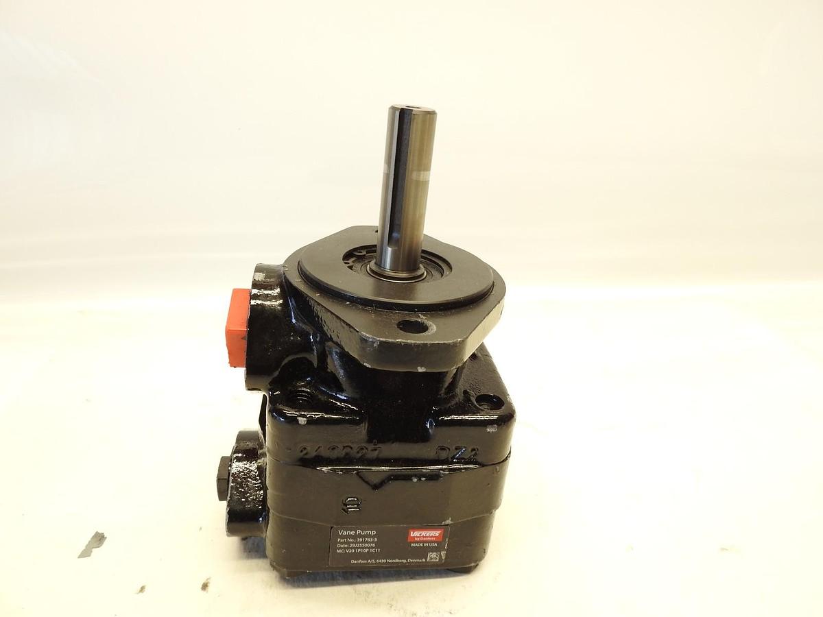 New Genuine Vickers 391763-3 V20 Series Hydraulic Vane Pump 3/4 straight Keyed S