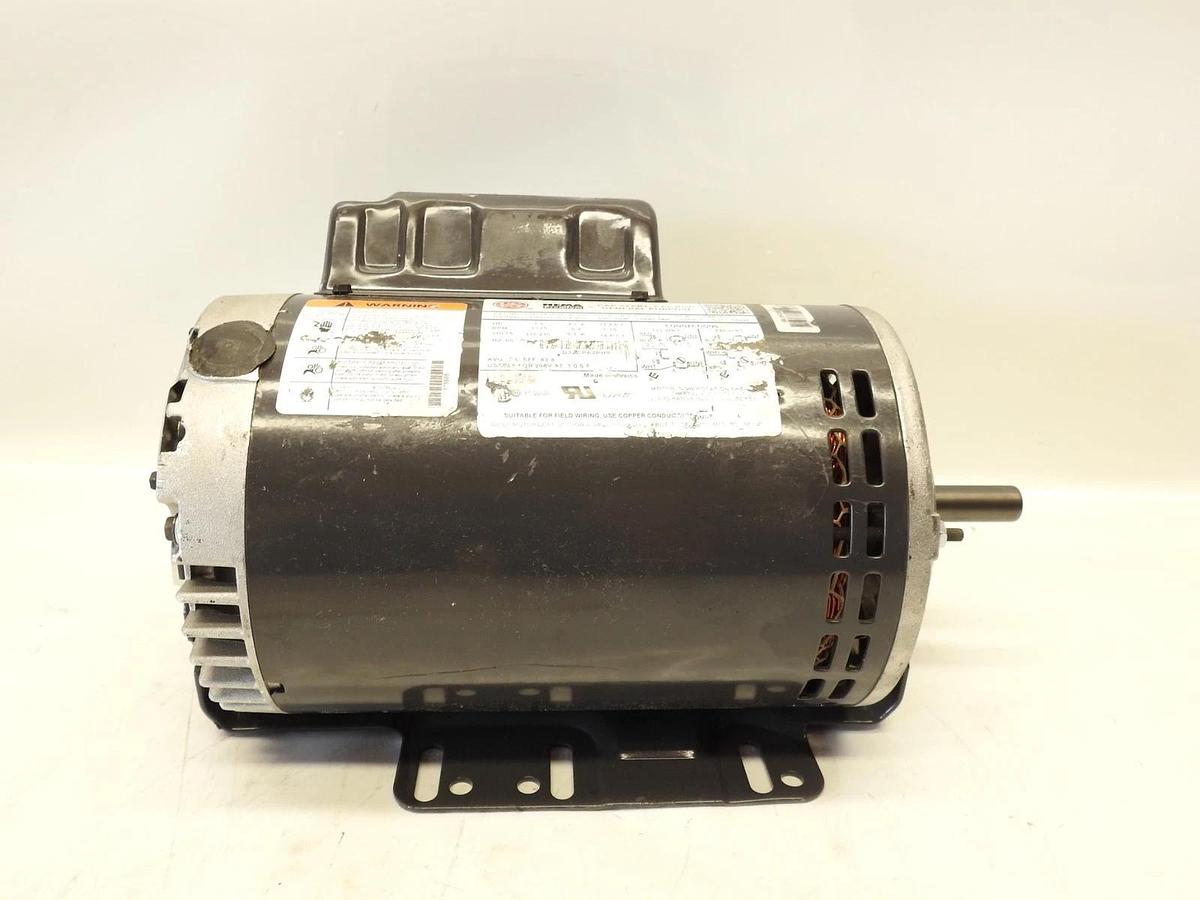 US MOTORS D32CPA2PH9 NEMA 1-1/2 HP, 115/230 Volts, 1725 RPM, 13.4/6.7 Amps