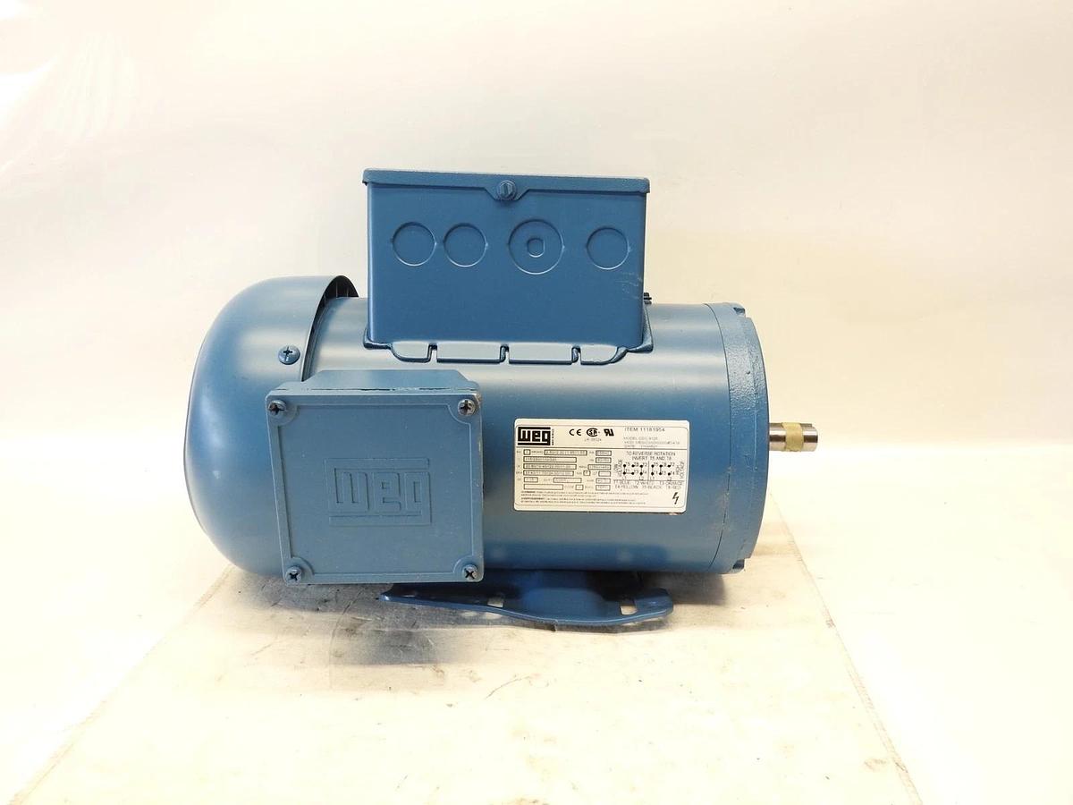 New Genuine WEG 11181954 Electric Motor HP04PE56HC-115/230/110/220V 60HZ  DDC-25