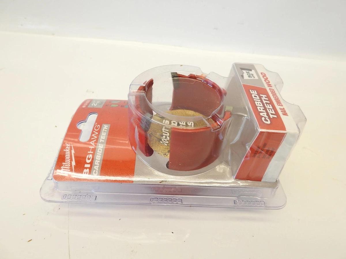 New Oem Milwaukee 49-56-9220 2-9/16" BIG HAWG with Carbide Teeth Hole Saw 1-Pack
