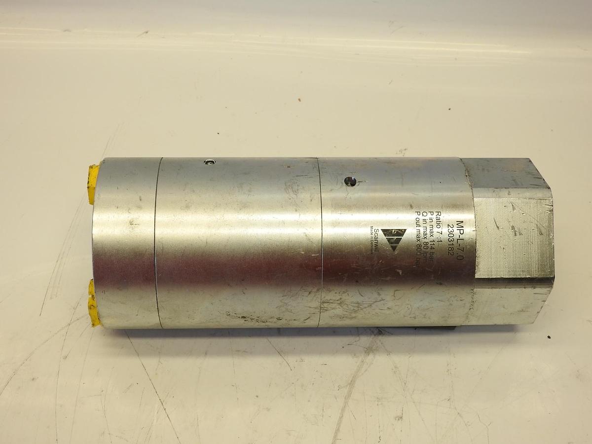New Genuine ScanWill MP-L-P-7.0 2303182 Pressure intensifier