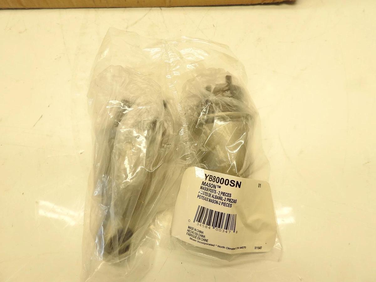 50PK Moen YB8000SN Towel Bar/Paper Holder Mounting Posts Satin Nickel