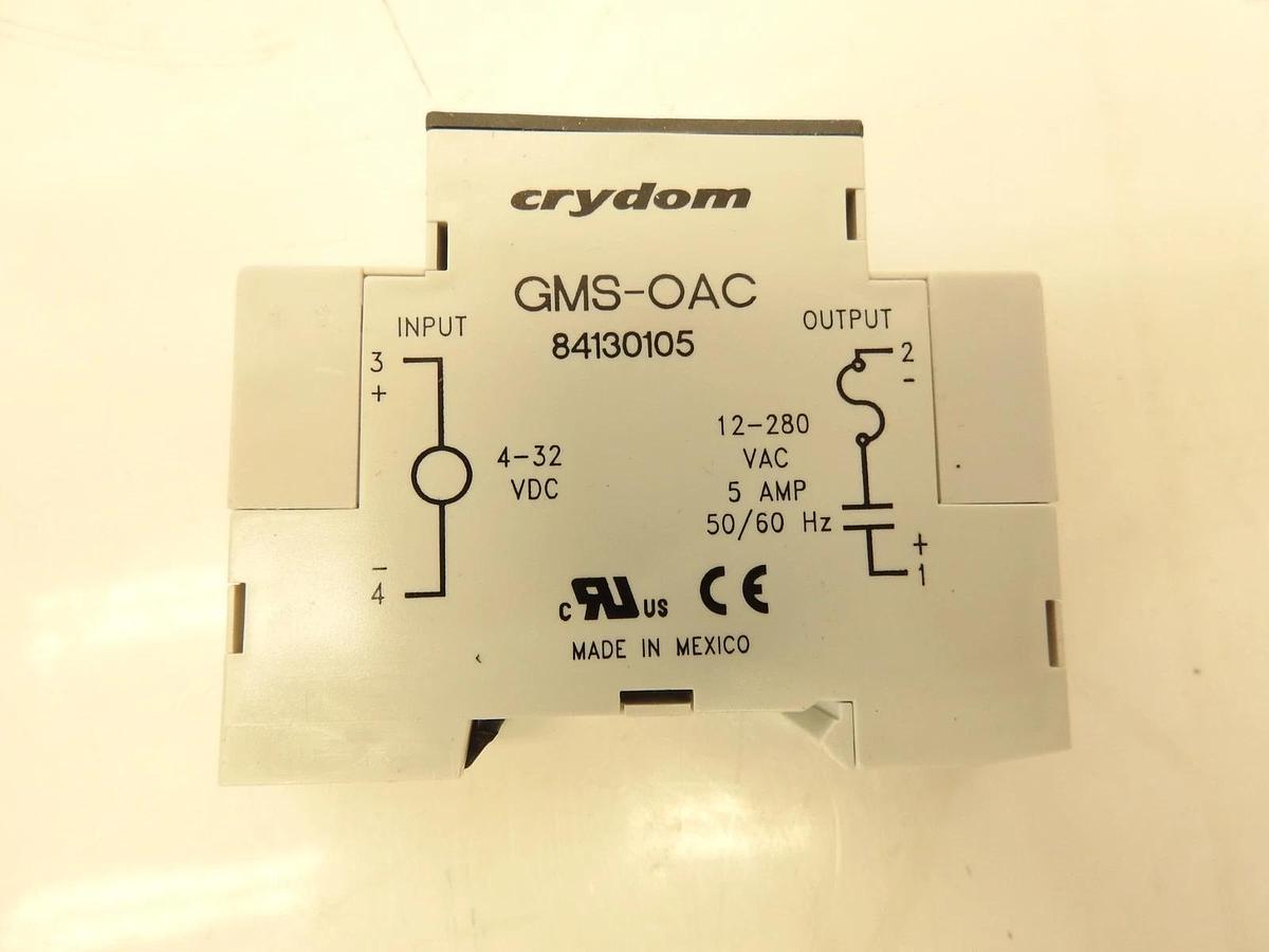 5 Pack NEW Crouzet 84130105 Solid State Relay Crydom GMS-OAC GENUINE OEM