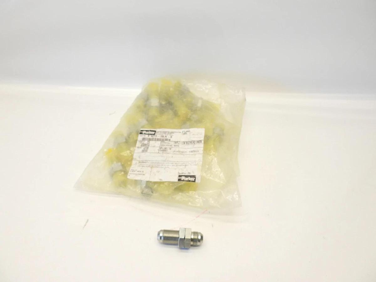 Lot Of 25 New Oem Parker 8 WTX-WLN-S Triple-Lok Bulkhead Union