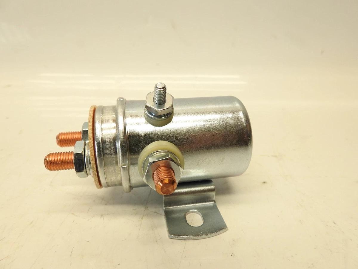 Solenoid OEM Ametek, Prestolite, Continuous, 12V, 200A, SBD 4201G, 15-386 Silver