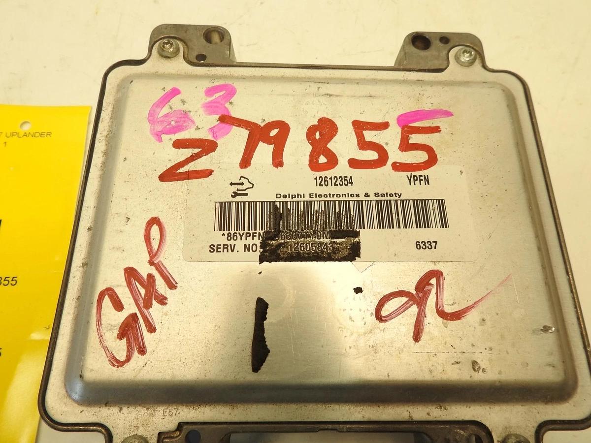 Used Used Oem 2007 GM Engine Computer ECM PCM 12605843 19210736