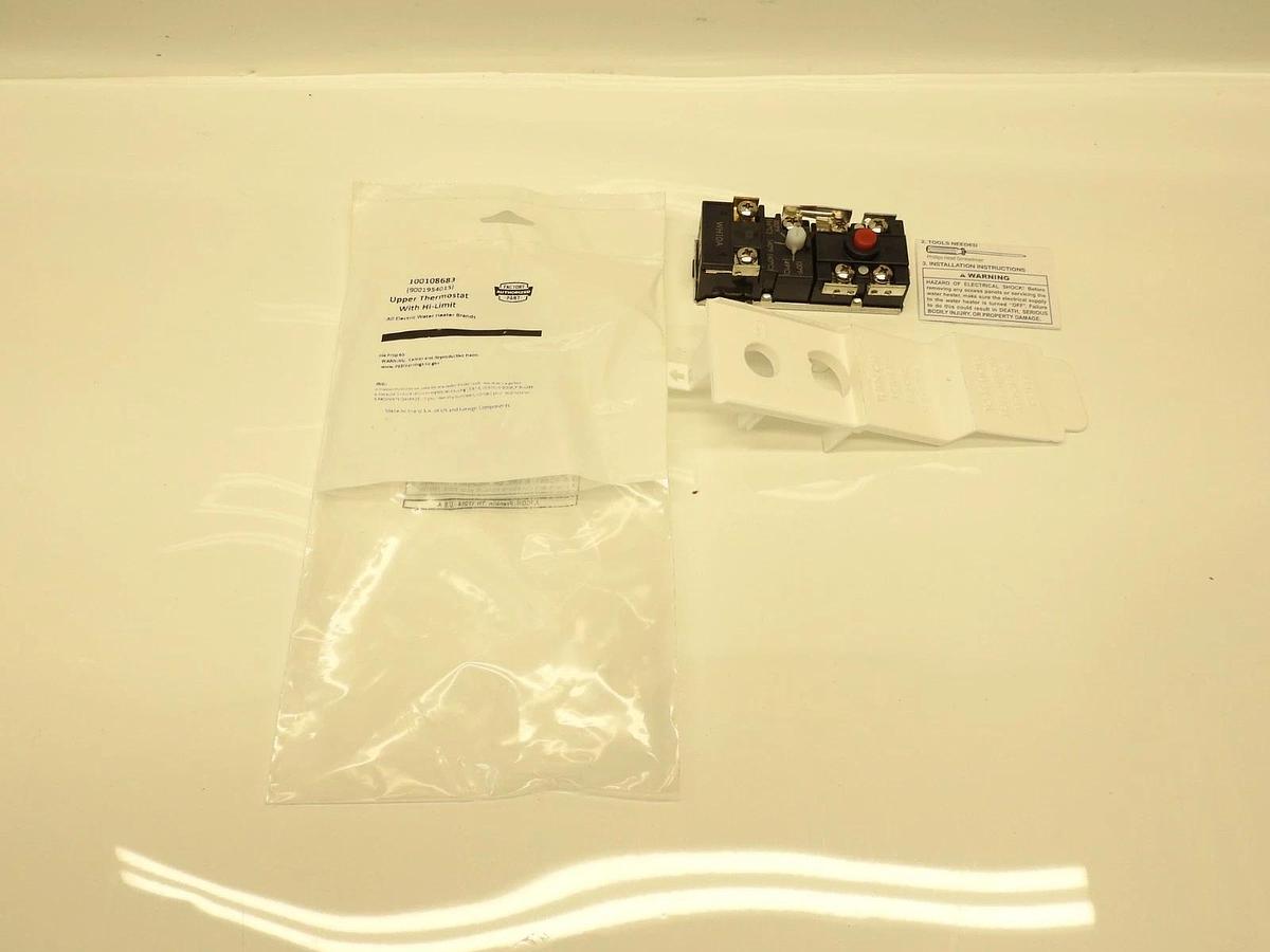 New Genuine Oem AO Smith 100108683 WH10-A Thermostat 1/2" E.C.O Electric