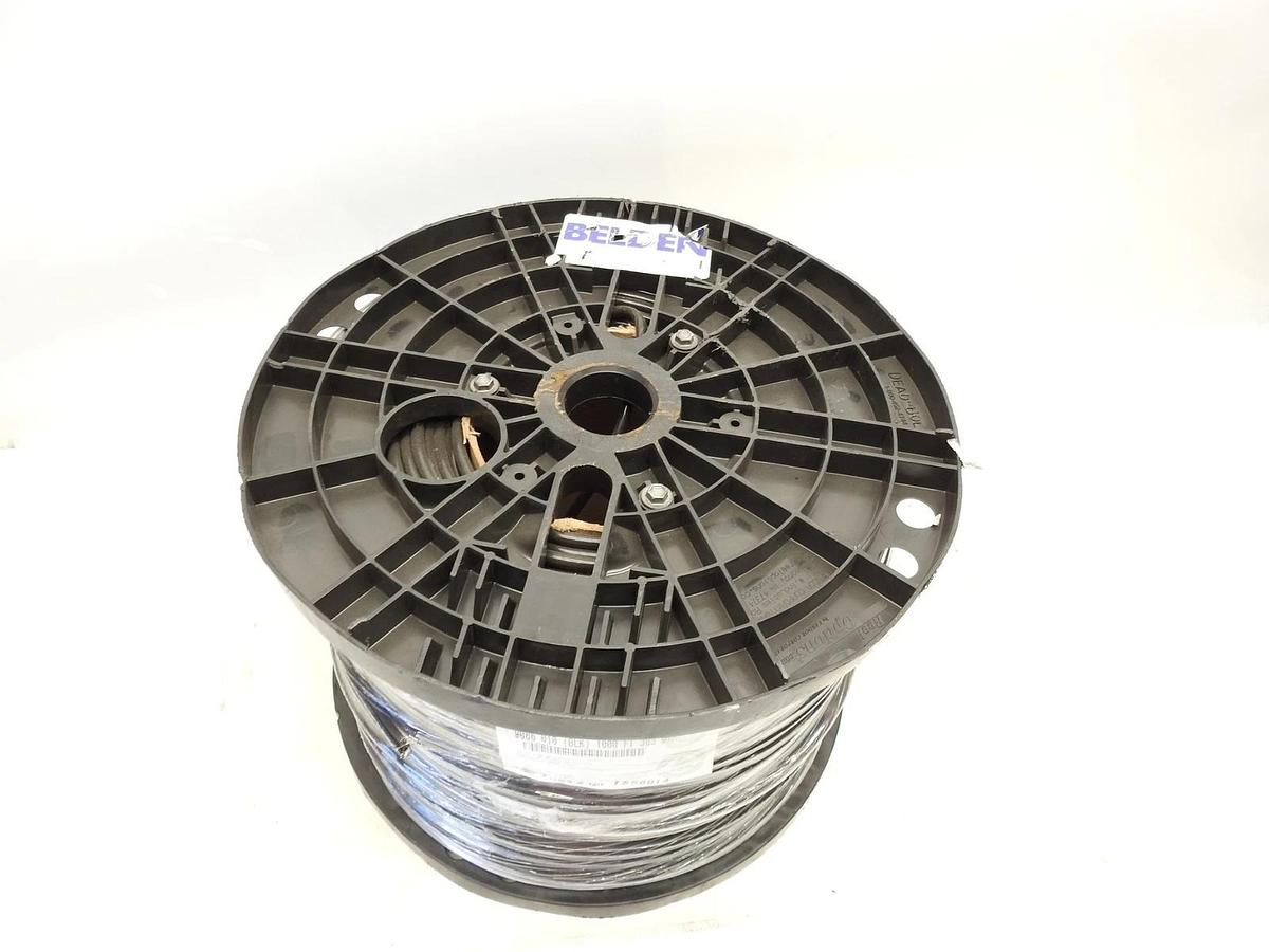 New Genuine Belden 9066 010 1000 FT 305 MTR 18 AWG Coax Burial Cable