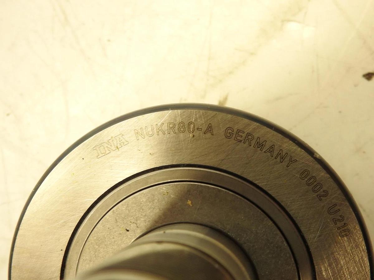 INA NUKR 80 Yoke Type Track Roller Bearing 80mm OD Cam Follower