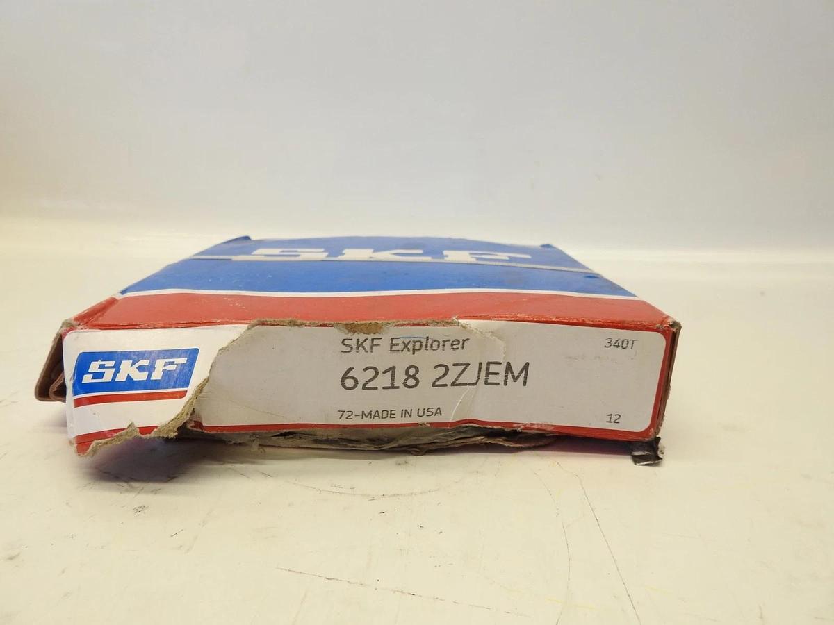 SKF Explorer 6218 2ZJEM Shielded Deep Groove Bearing NEW OPEN BOX.