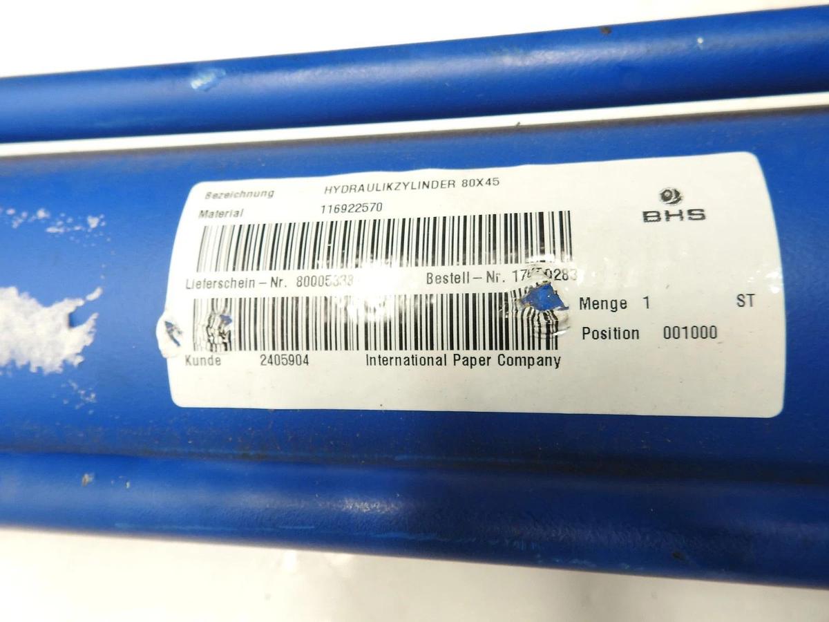New Oem Bosch Rexroth Hydraulic Cylinder 7472A19104 CDT3MP5 CDT3MP5/80/56/450Z30