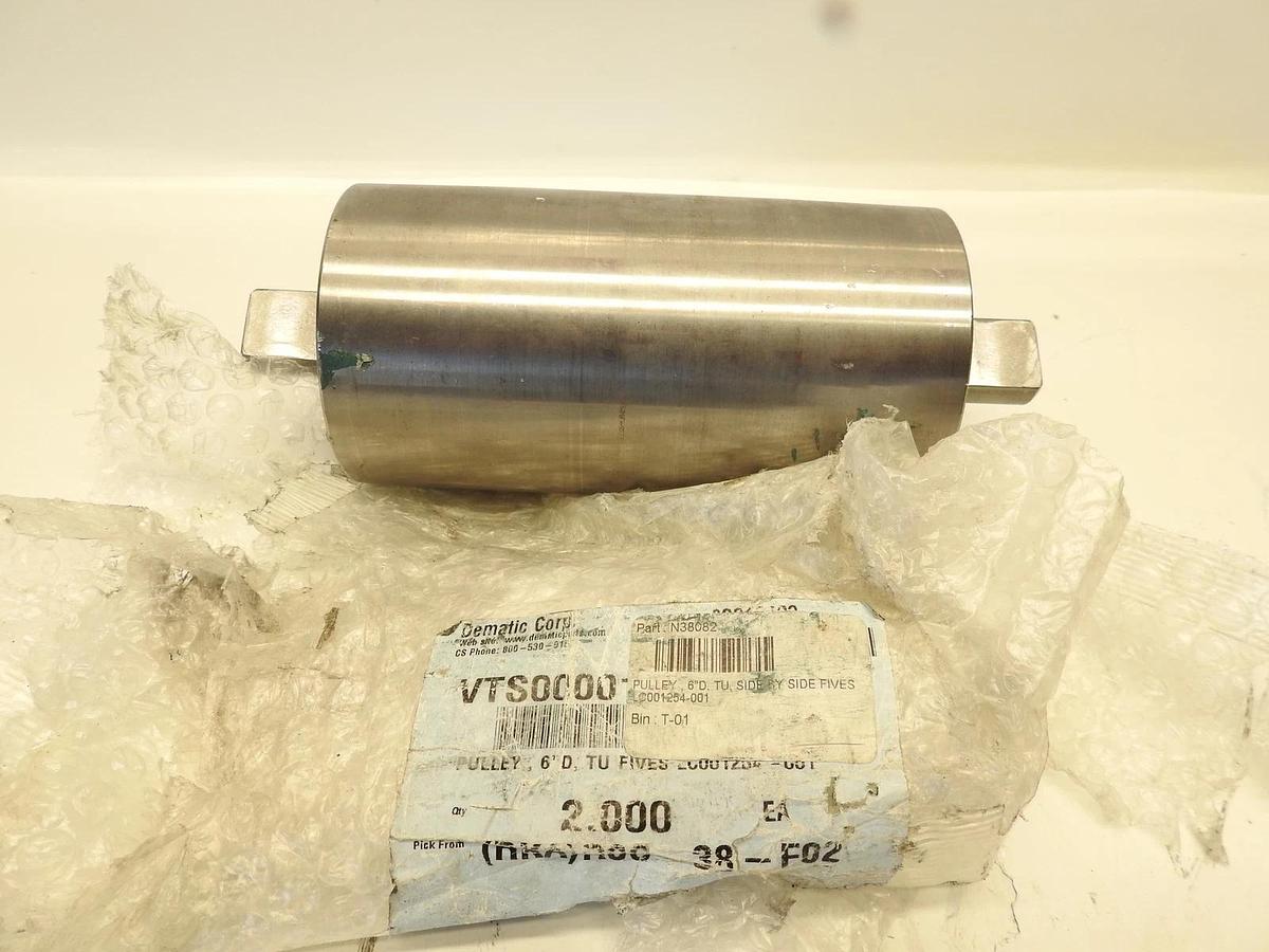 Fives, Lc001254-001, Take-Up Pulley, 6 In. Dia