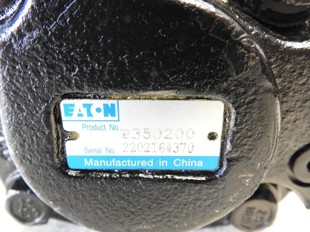 New Oem Eaton P350200 Harley Hydraulic Motor Power Box Rake M6 Skid Steer Paladi