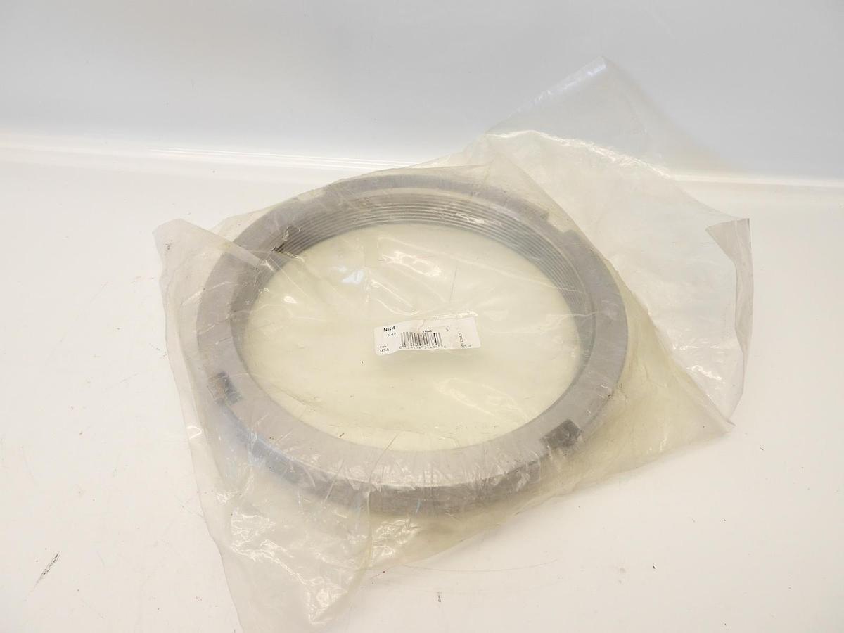 N44 N Series Bearing Lock Nut - 8.628-8 in Thread Size, 11 in OD, 9.843 in Face
