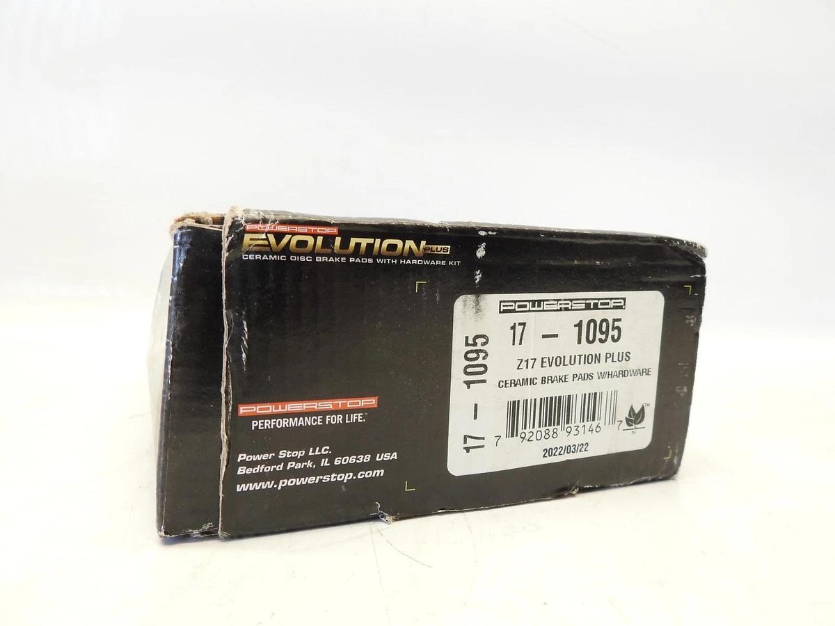 Power Stop 17-1095 Z17 Evolution Plus Disc Brake with hardware