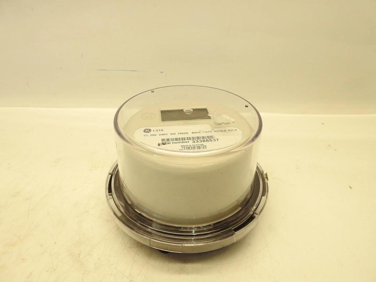 New Oem GE I-210+ Watthour Smart Electric Meter CL200 240V 3W FM2S