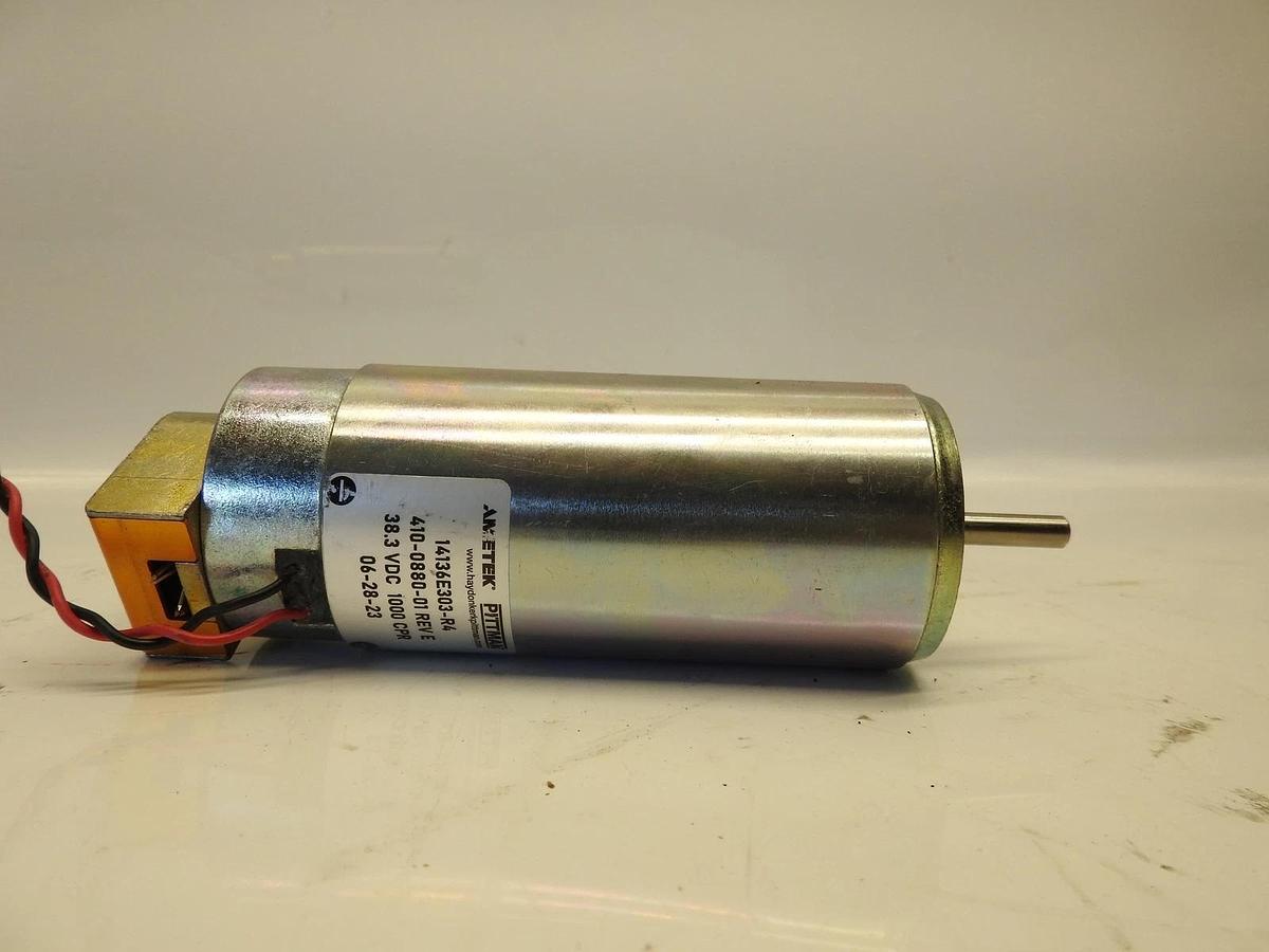 Ametek Pittman 38.3 VDC 1000 CPR Motor 410-0880-01 REV E, 14136E303-R4