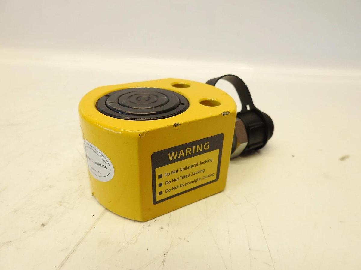 Newtry Hydraulic Jack Cylinder 10T Low Profile - FPY-10D - 26mm Max Stroke
