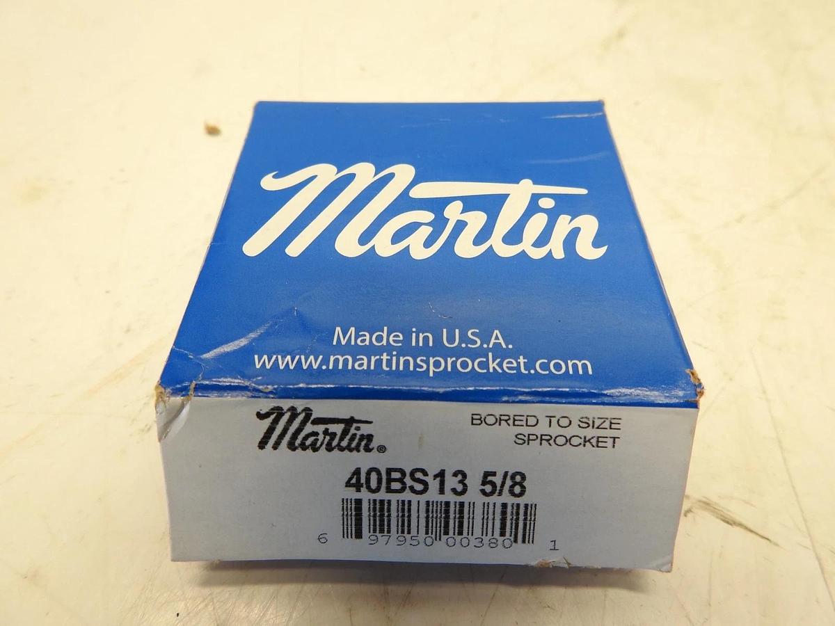 New Martin 40BS13 5/8" Bore Chain Sprocket 13 Teeth