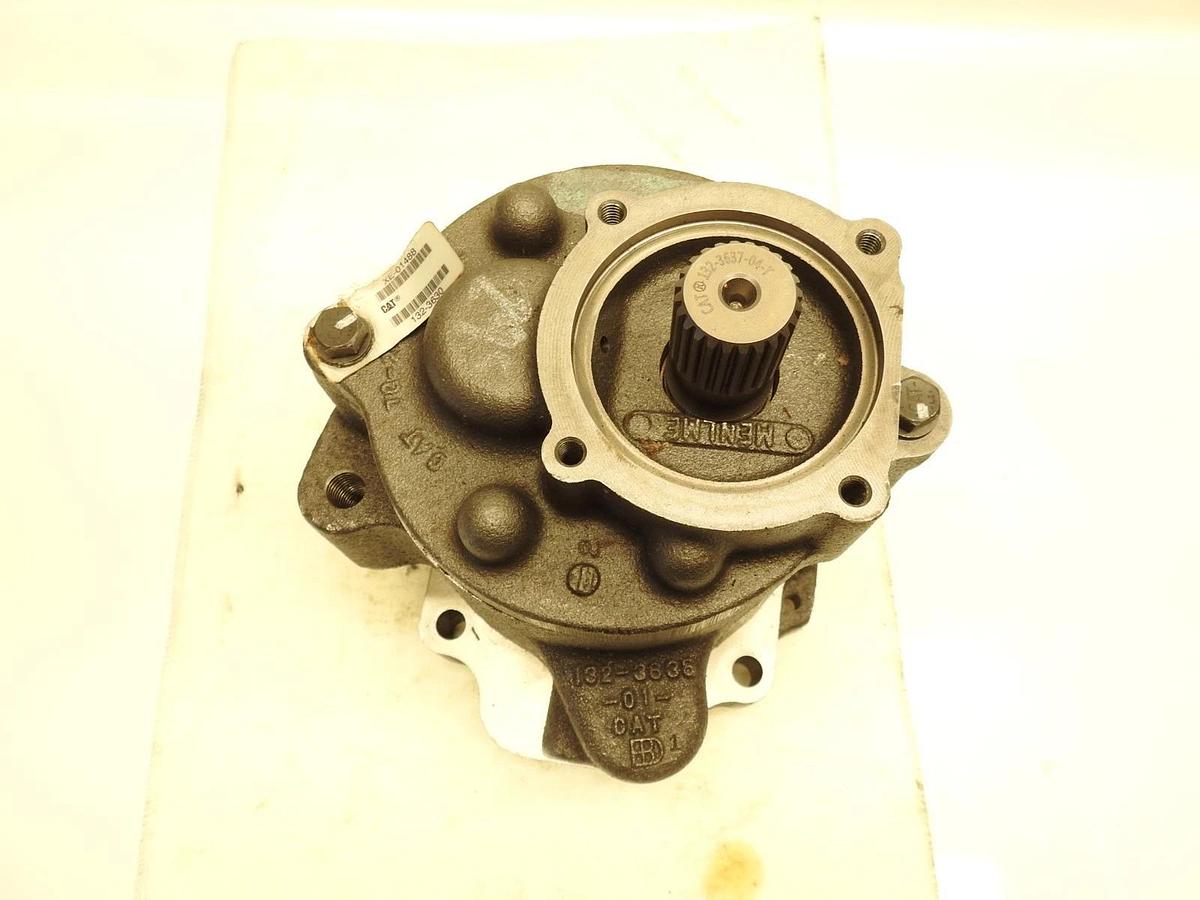 New Genuine Oem Cat 132-3630 Two Section Hydraulic Gear Pump Fits D10R
