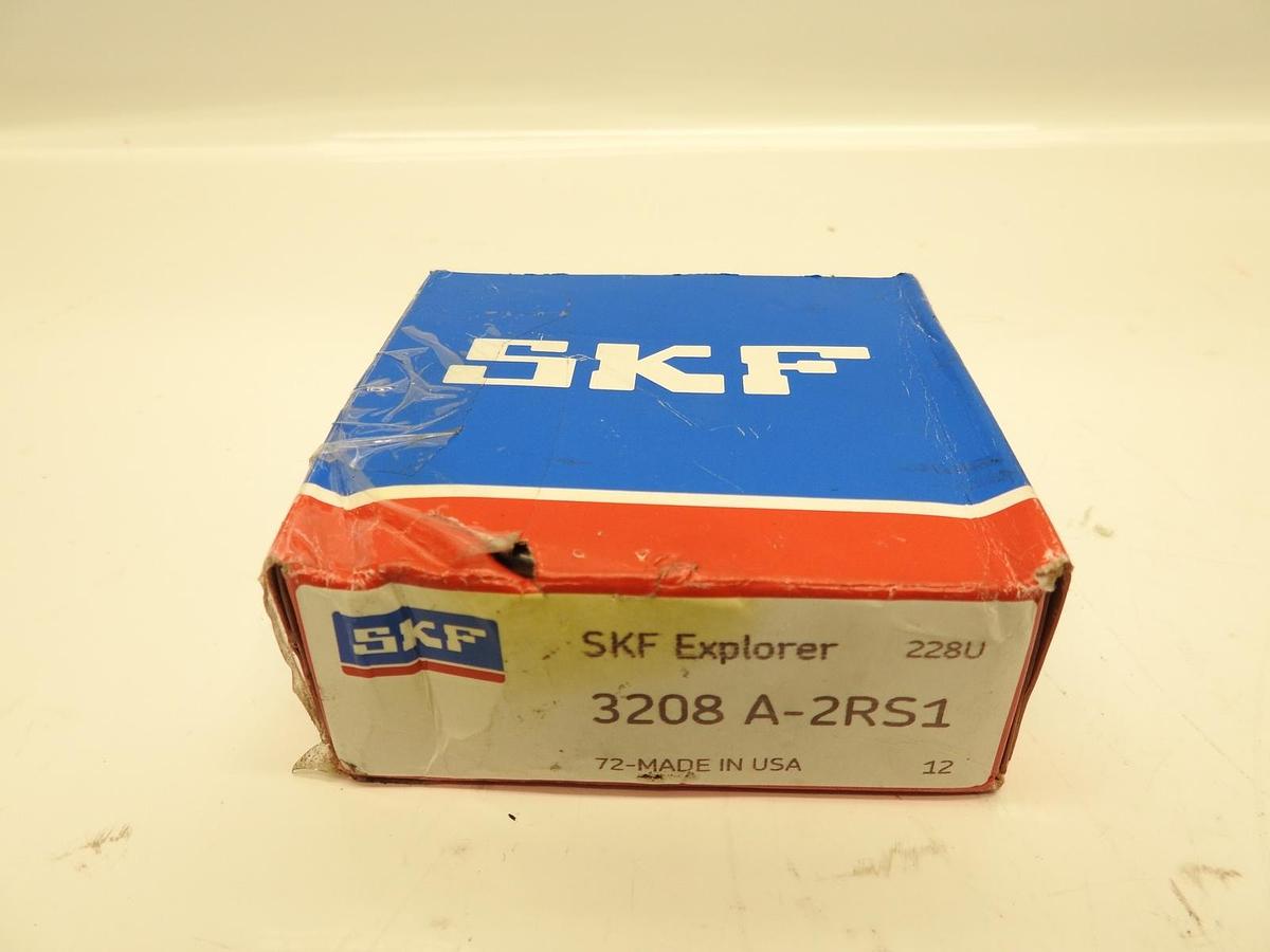 SKF ANGULAR CONTACT DOUBLE ROW BALL BEARING 3208 A-2RS1/C3