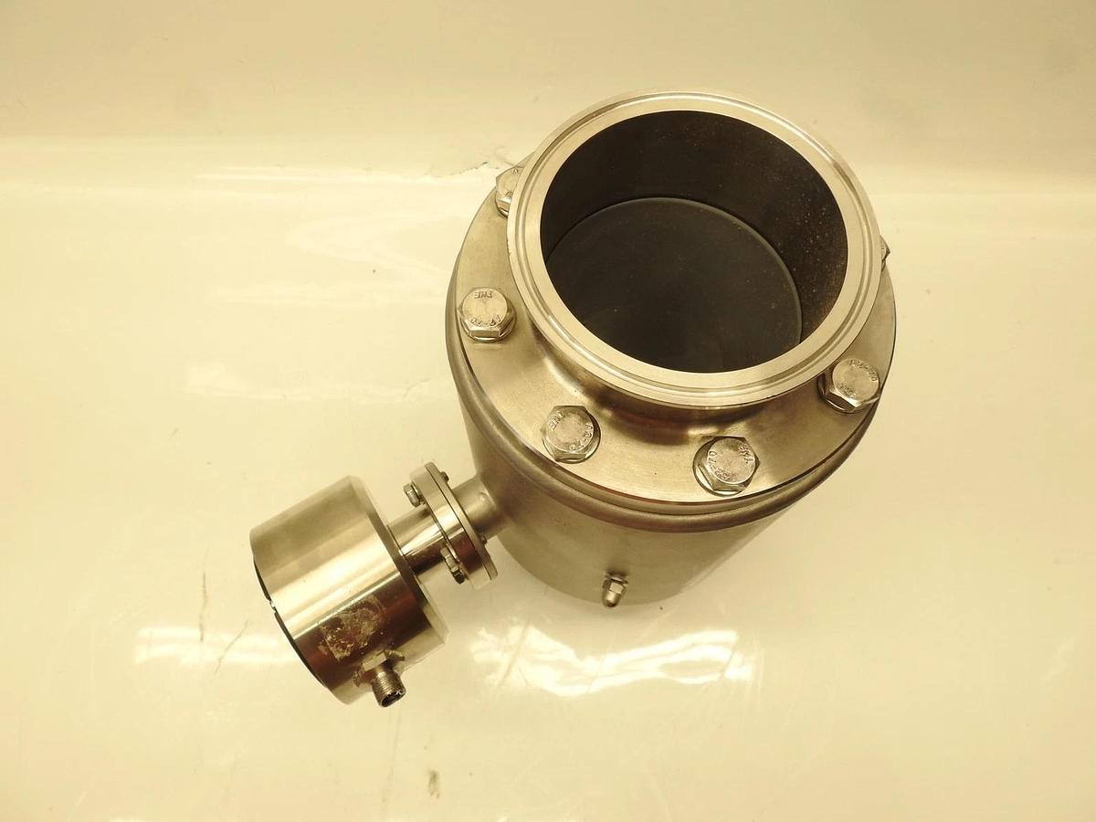New Anderson-Negele FMQ100SDM1A ELECTROMAGNETIC FLOW METER 4" TC 316L