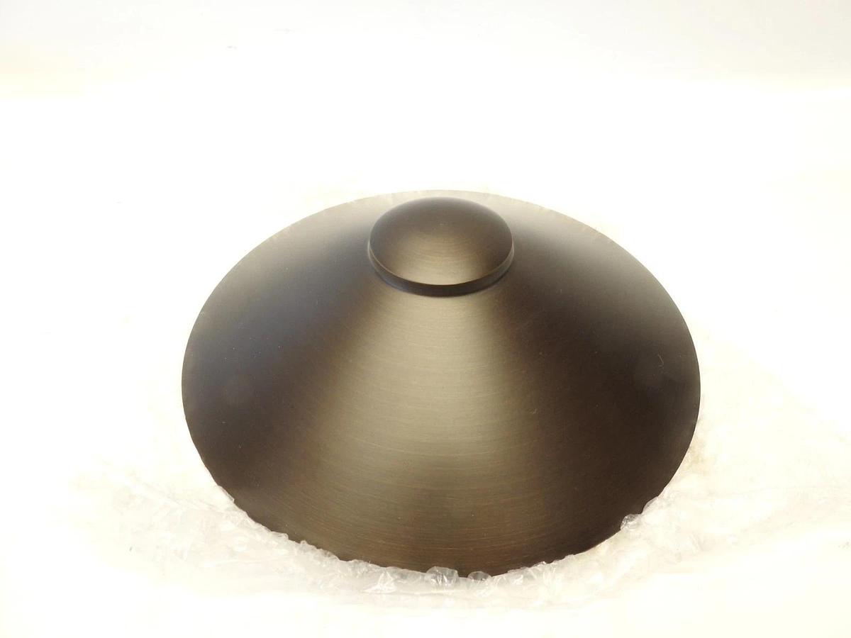 Alliance Outdoor Lighting AL250 Brass Area Light Hat Aged Brass Finish