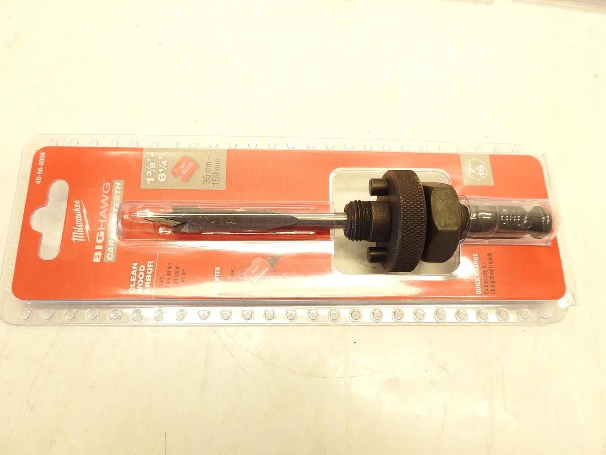 Lot Of 5 Oem Milwaukee 49-56-9306 Big Hawg carbide Teeth 7/16 Arbor, Brand New