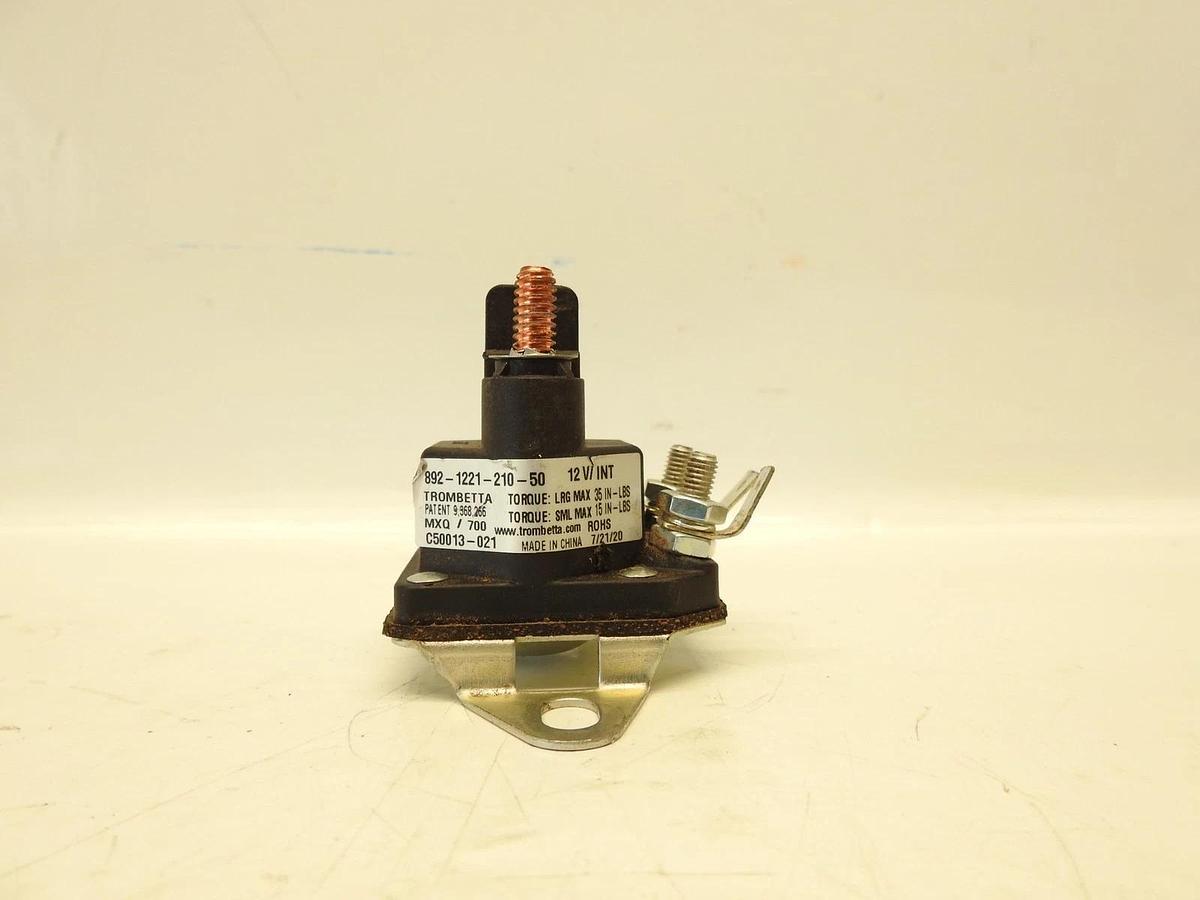 OEM Trombetta Starter Solenoid 892-1251-210-53 Universal Double Terminal 12 Volt