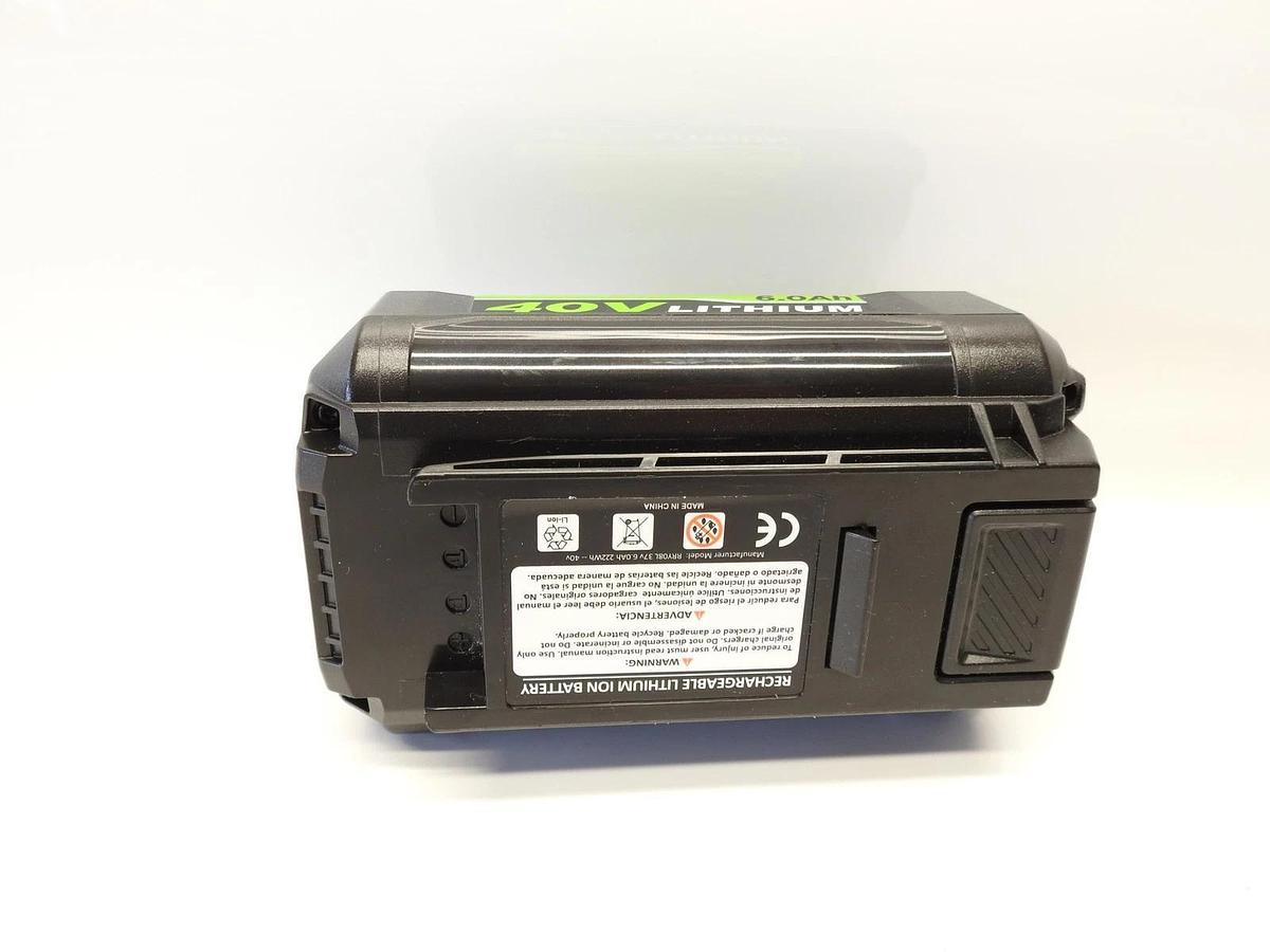 RRY08L For RYOBI 40V Li-Ion 6.0 Ah High Capacity Battery RRYO8L