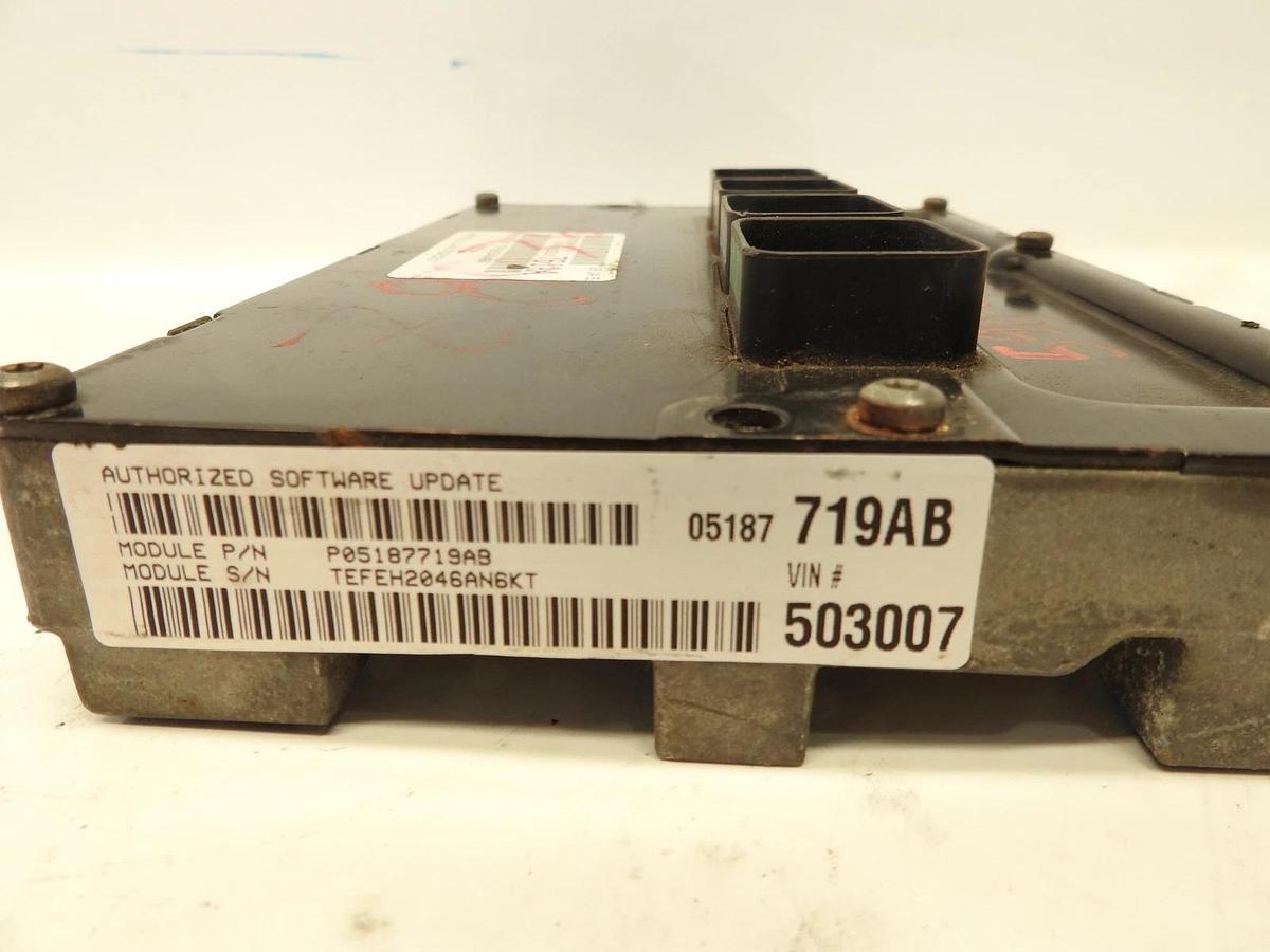 Engine ECM Control Module Fits 07-10 PT CRUISER 05187719AB P05187719AB