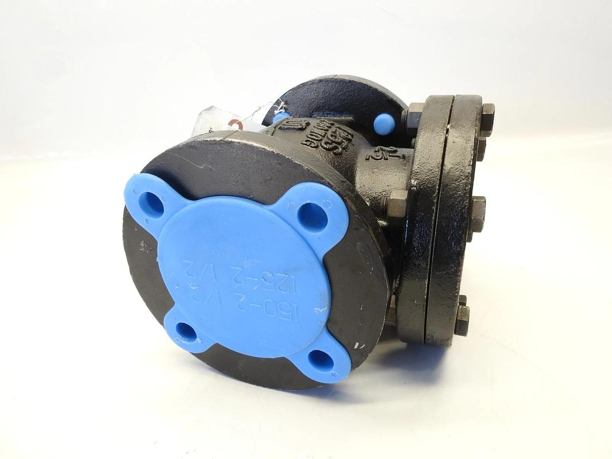 Hammond Valve 1124000212 2-1/2 in. Flanged x Flanged Cast Iron Horizontal Swing