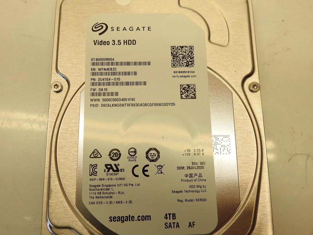 Seagate Dell ST4000NM0023 4TB 7.2K SAS 3.5" hard drive 529FG