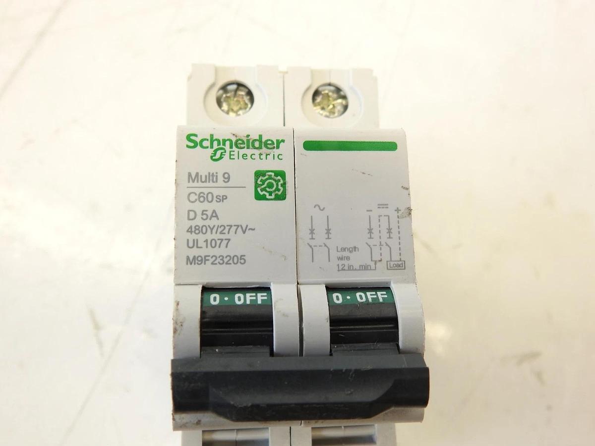 GENUINE SCHNEIDER ELECTRIC M9F23205 277V 5A NSNP