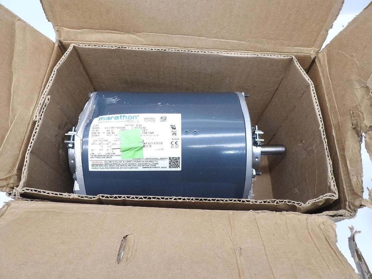 Marathon Motors 056T17d5329 Condenser Fan Motor,1-1/2 Hp,56 Frame