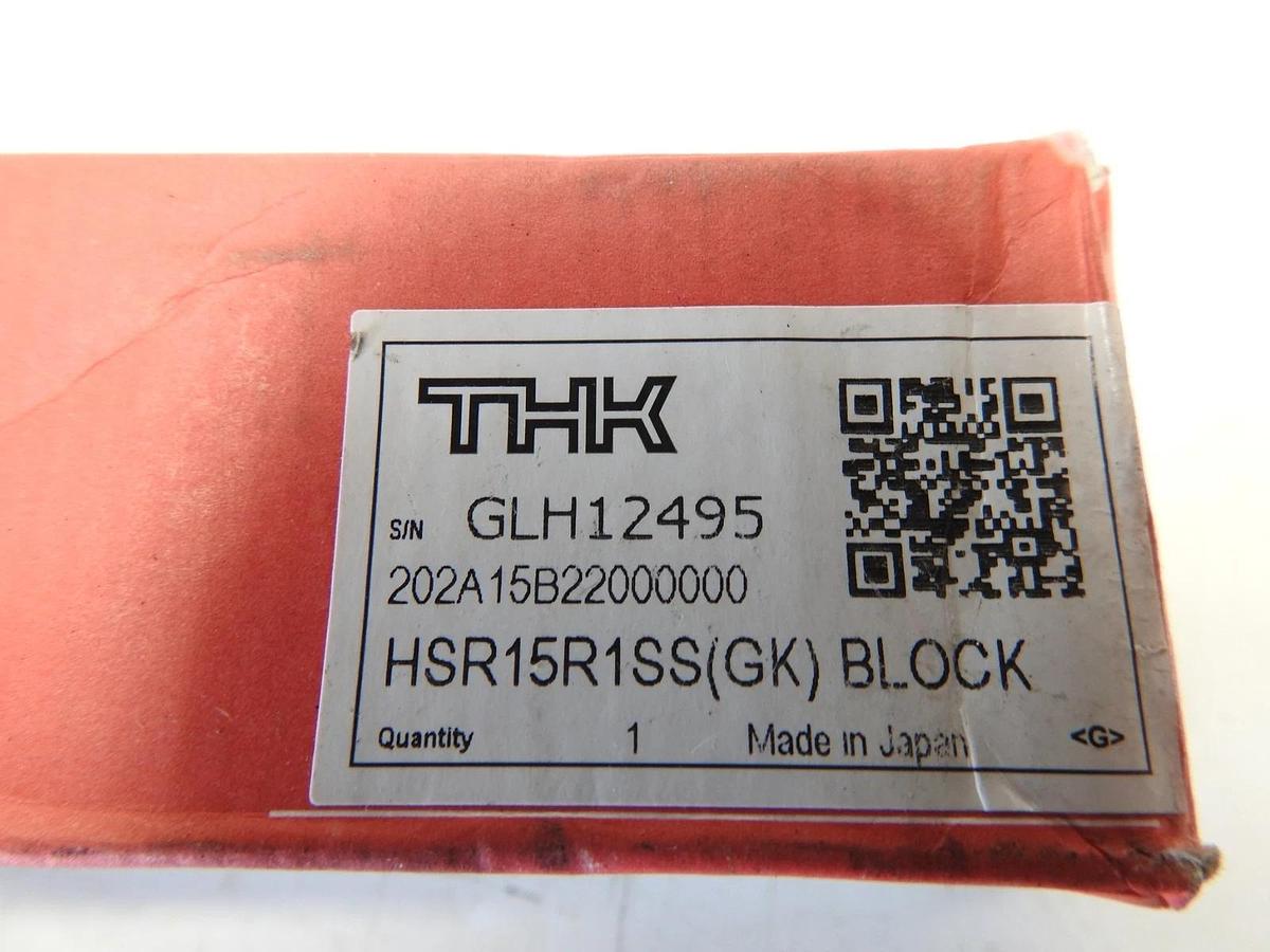 Lot Of 2 THK LM System HSR-15R Linear Guide Rail Bearing Block