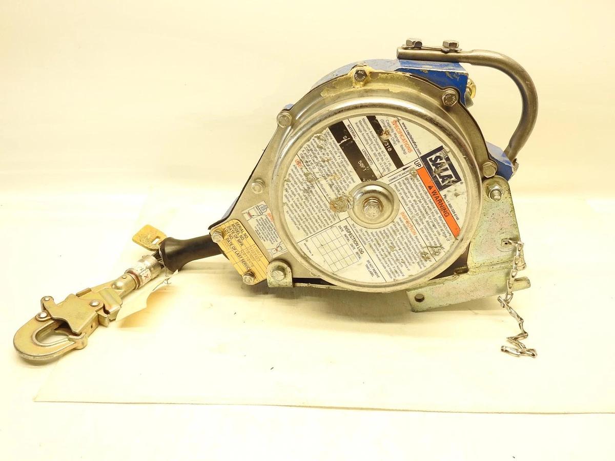DBI SALA 3403403 50FT 3/16IN RETRACTING LIFELINE W/ RETRIEVAL D517695