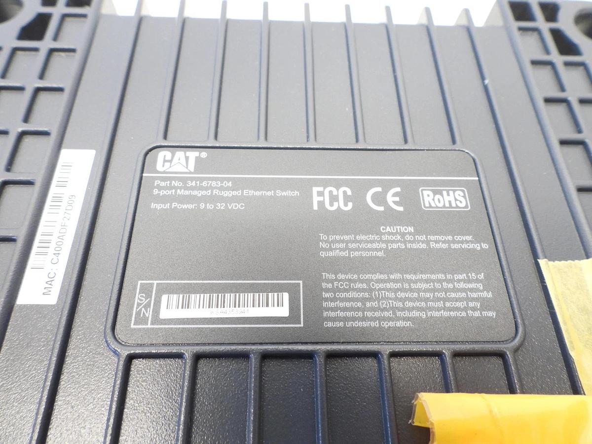 Oem Cat 341-6783    341-6783-04 9-port Managed Rugged Ethernet Switch