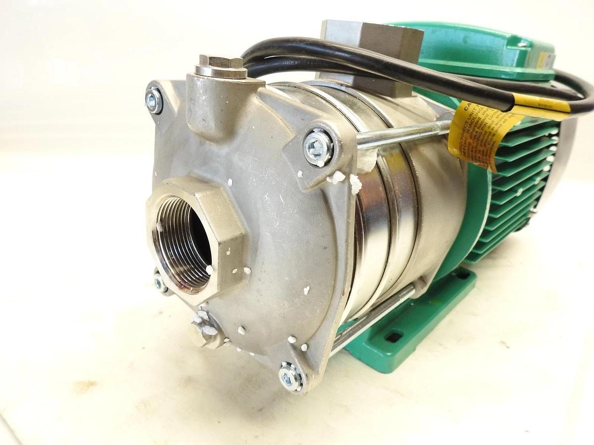 WDM Pumps VHSE 8 2.5-30 3HP, 230-460V, 3 Phase VHSE Multistage Booster Pump
