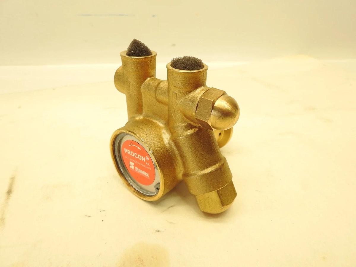 Procon 10934 Standex Brass Rotary Vane Pump 3/8" 250 PSI