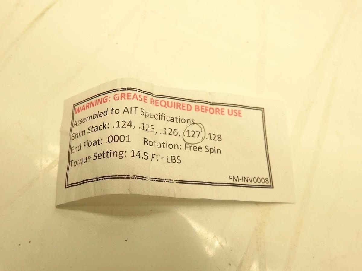 New Genuine American International Tooling ANL298S141CBSETC-A-43 Seaming Roll LO